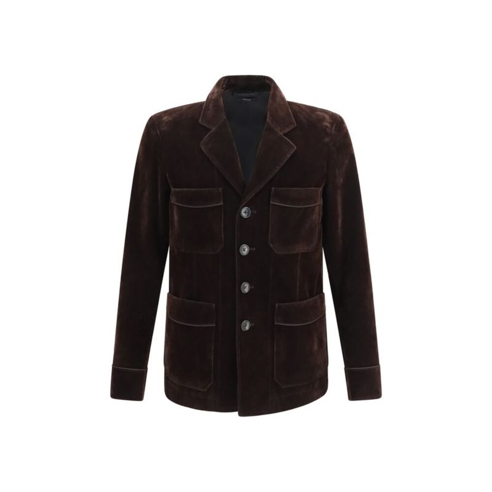 Tom Ford Men Cotton-Blend Blazer